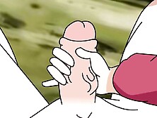 Android eighteen and Krillin parody xxx two from Dragon Ball Super