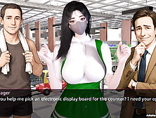 Ep7: Mion Calls Herself the Magical Girl - Female Anchor Next Door