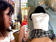 Cute Chinese girl get fucked from behind