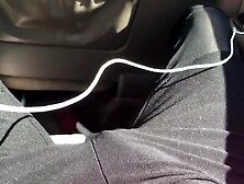 Young Teen Getting Horny In The Car