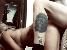 This is how you fuck!! Fresh Hipster with bid wang gives Bitch Hard pile driver and doggy style