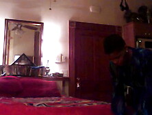 Blue has hard-core sex on candid online cam