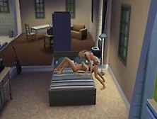 Sim Deepthroats Strapon And Gets Fucked Hard