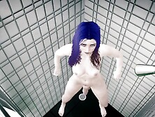 Succubus Curse Causes Futa and Muscle Growth in Locker Room Shower