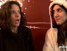 Ersties: Cute Amateur Babes Have Hot Lesbian Sex In A Public Changing Room