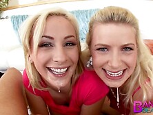 Watch innocent Lily LaBeau and Sarah Shevon's smut