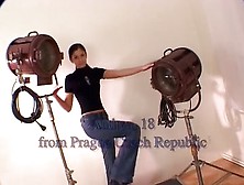 Czech vixen Andrea getting shagged and facialized