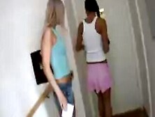 2 Sexy Teenies Do 1 Hard Cock