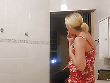 Caught my wife cheating in the bathroom at family dinner