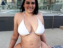 Dominique Jane Poolside