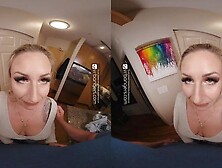 VR Bangers Tattooed big ass blonde MILF Dreanna Dream loves to have big tits covering in cum VRPorn