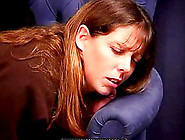 Catholic schoolgirl spanked on the ass