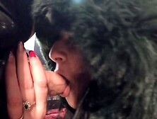 Stepmom was face-nailed.  Spunk on shiny and fluffy down-jacket.