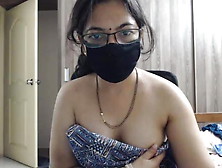 Indian Milf Stripping On Web Camera