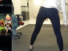 Loulouesp Boob Slip Yoga Twitch Stream Video