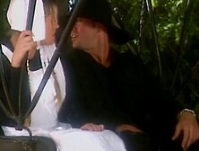 Busty Amish blond gets hardcore fucking in carriage