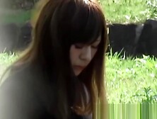 Japanese teen upskirted