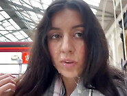 Fuck me right now and cum on my face in public - I want everyone to see me covered in cum! - Cumwalk