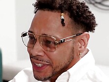 Dark-Haired Bombshell Serenity Styles Gives A Mind Blowing Erotic Massage To Her Client