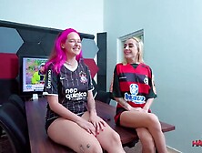 Previous to the Football Game Begins,  U Get to Warm up with a Priceless Cunt Oral pleasure