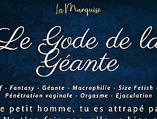 [French Audio Porn] The Giantess uses you as a dildo and fucks herself with you