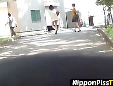 Nipponpisstv. Com - Japanese Ladies Taped Pissing In Public Bathroom Openly