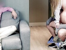 Husband Watches a Fan Rides his Wifey. DP with Anal Plug. Cuck-Old Cream-Pie Cleanup Fantasy.