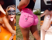 Miami Latina Miss Lexa gets Picked Up and Fucked in Rolls Royce Cully-