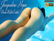 Jacqueline Hope cums inside swimming pool