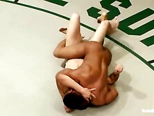 Nakedkombat - Brenn Wyson Vs.  Jackson (Wrestling)