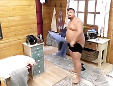 Fat Guy Naked In Tv Show