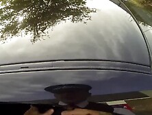 Uniformed Police Officer fucks her over the bonnet of his Police Car - Fake Cop