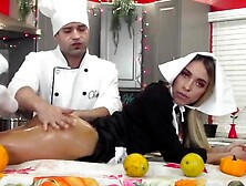 Khloe Kapri deepthroat and ass fucking