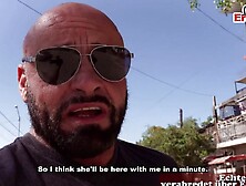 Voluptuous ebony-haired Nicole Zurich on a sex date