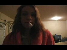 pov girls smoking action