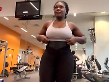 Flashing At The Public Gym