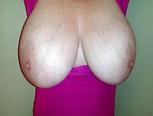 38H Love Melons Lateshay In Pink Top No Brassiere