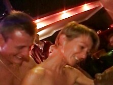 French gangbang in the club