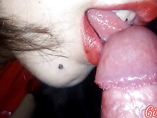 Beautiful Indian Girl Sucking Huge Cock And Eating Cum