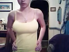 Slut In A Tank Top Ready To Take It Off