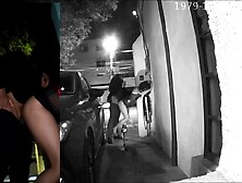 Sissy is made to expose herself to passing cars in order to let her suck penis and get screwed outdoor