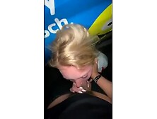 Teen co-worker' sucks 2 cocks at work