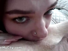 Third Date With Big-titted Redhead 18yo girl
