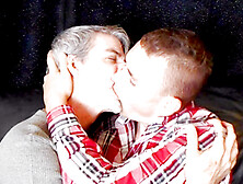 Hot Gay Kissing With Leo - Leo Blue & Richard Lennox