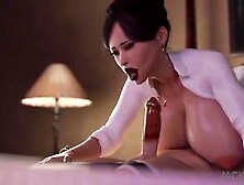 mother I'd like to fuck helps son to daybed