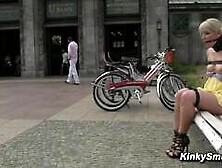 Public Disgrace On A Berlin Bus Fucking And Flogging Uma Into Intense Orgasms