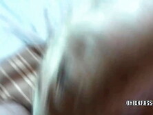 Petite MILF Jolene gets face fucked with a stiff cock