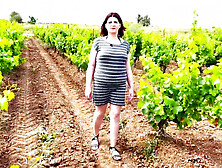 Leila,  37 Years Old,  Takes Part In A Winemaking Trio!