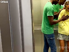 a ebony dude forcibly drilled a slim beauty in the entrance of the abode