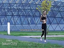 Hot Jogging Babe